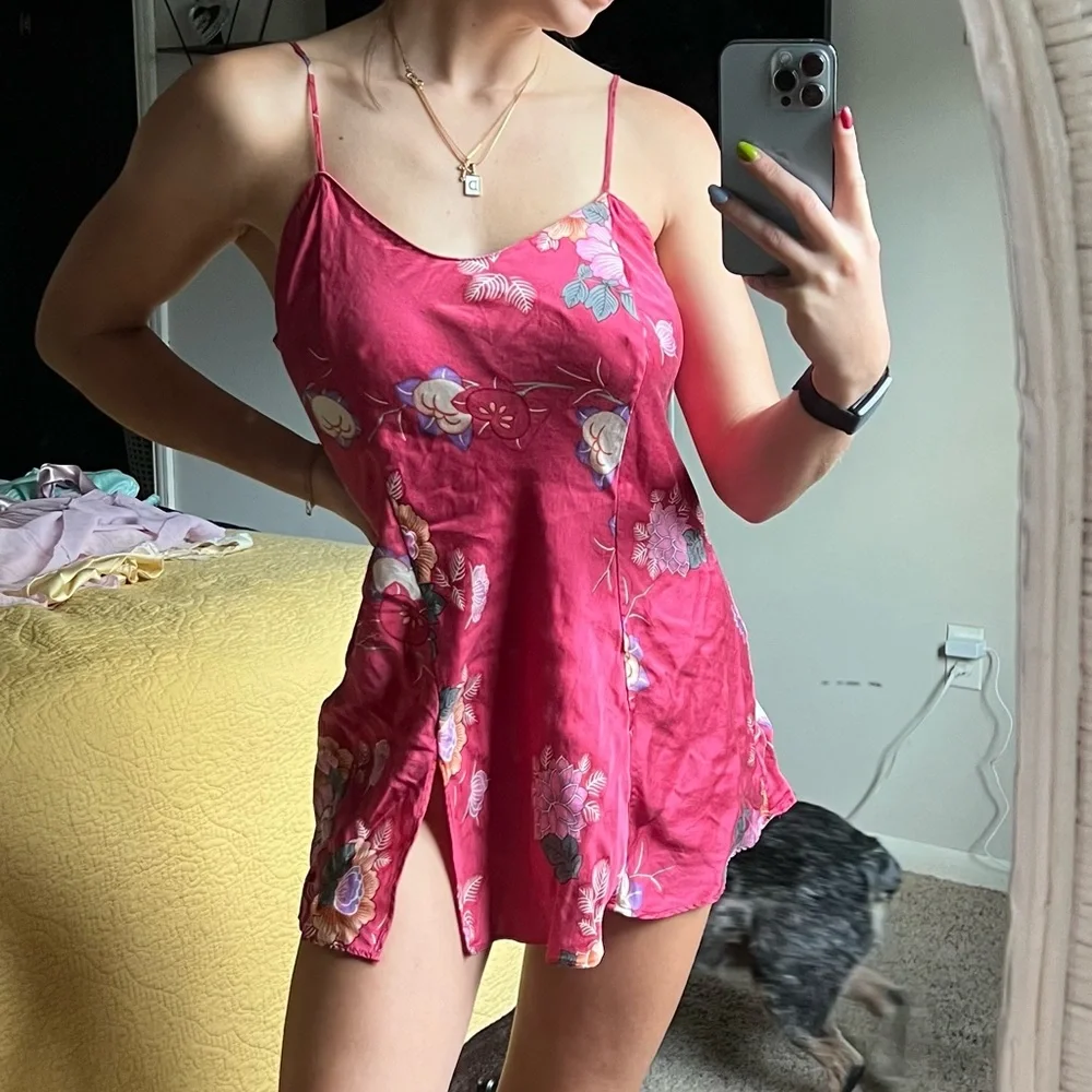 Vintage Victorias Secret Slip Dress - Picture 1 of 2